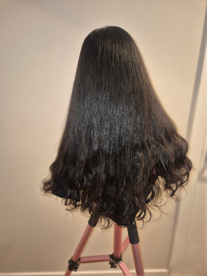 Raw Curly Ends 18' unit